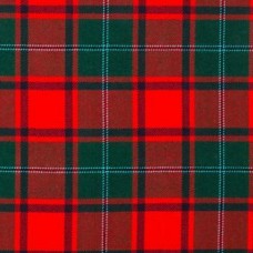 MacPhail Red Modern 16oz Tartan Fabric By The Metre